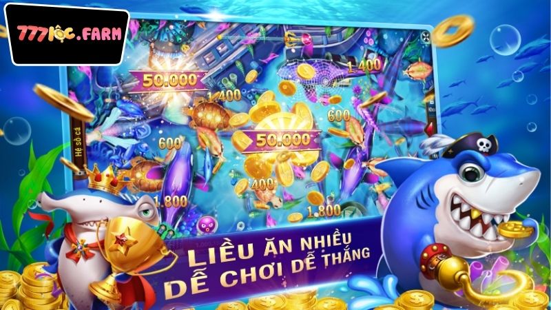 Các tính năng nổi bật thu hút người chơi của Thiên Đường Săn Cá